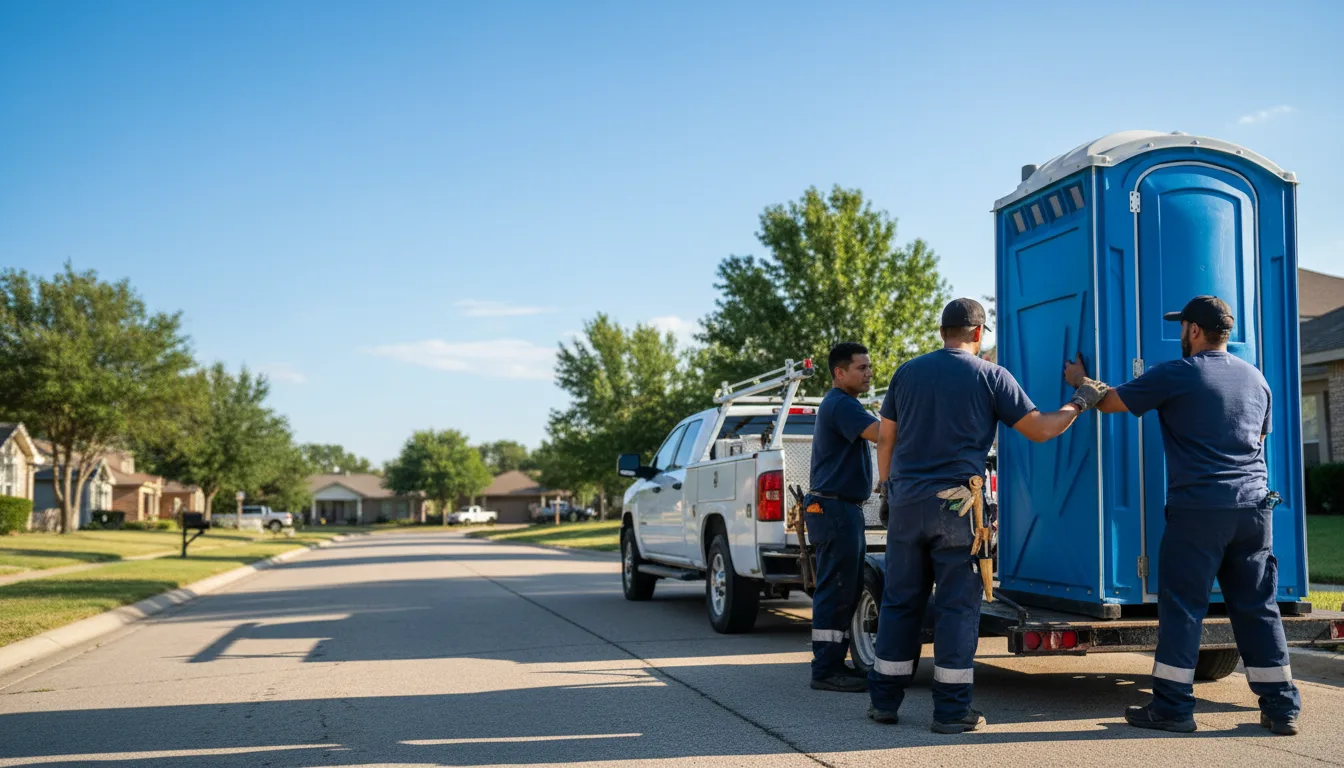 Portable Toilet Rental in Warner, OK near me